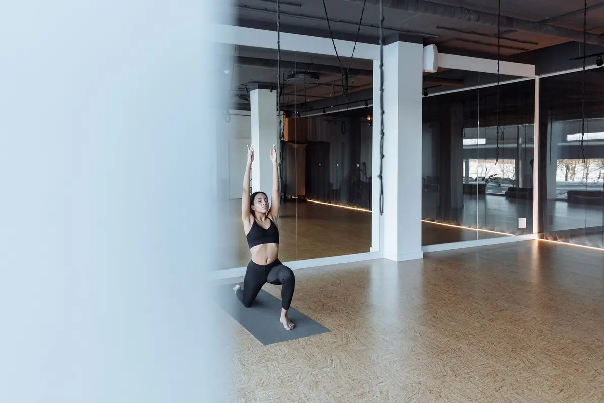 A calm, light-filled studio space