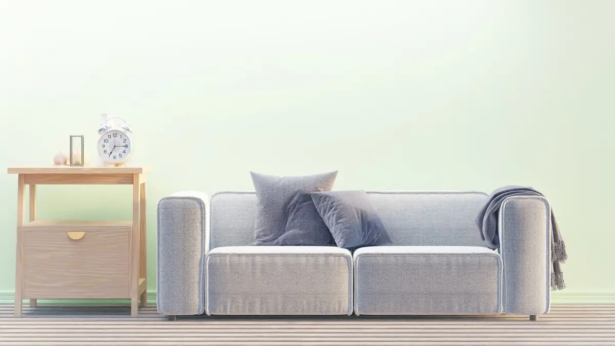 A serene, carefully designed interior